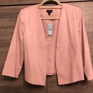 Ann Taylor Factory Blush Pink Blazer